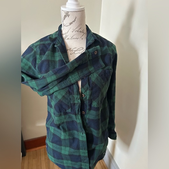 O’Neill Green and Blue Plaid Shirt - Picture 5 of 16